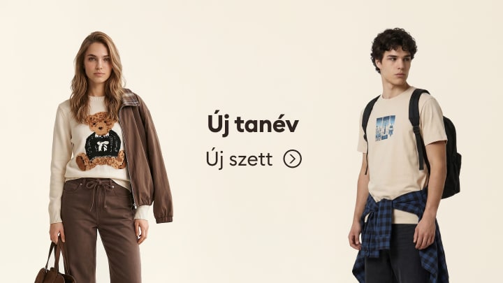 Diákoknak szánt új tanévi ruhaszettek és kiegészítők bemutatása hétköznapi viselethez
