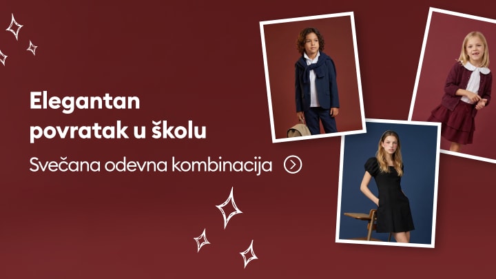 Elegantna odeća za povratak u školu i svečane školske prilike za decu i tinejdžere