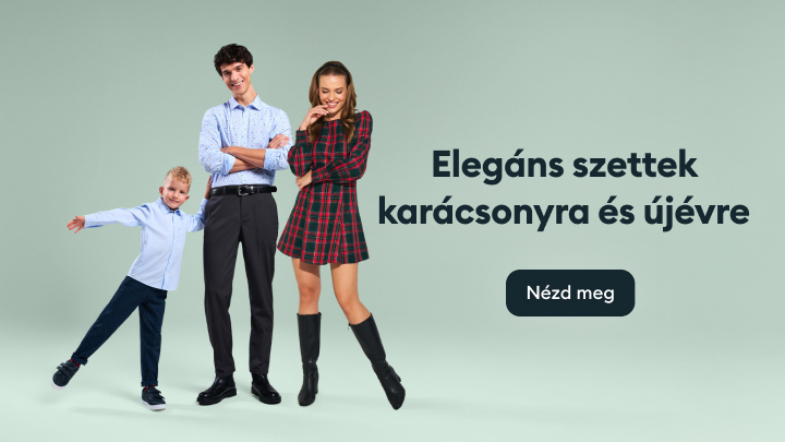 Elegáns karácsonyi és újévi ruhaszettek, tökéletes választás az ünnepi alkalmakra. Fedezd fel a kollekciót és válaszd ki a számodra legmegfelelőbb öltözetet. Nézd meg most!