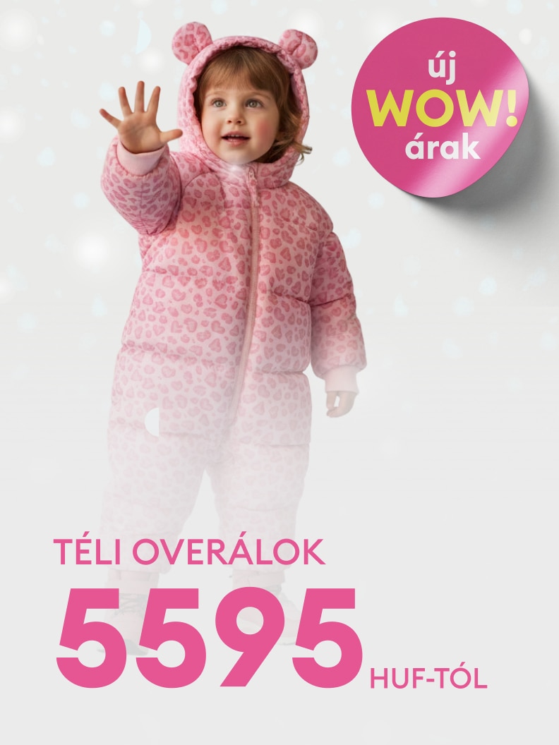 Téli baba overál elérhető új WOW! árakon, mindössze 5595 forinttól. Praktikus és kényelmes viselet a hideg hónapokra, amely melegen tartja a kicsiket. Ideális választás a téli szettekhez, hogy a gyerekek nyugodtan élvezhessék a szabadtéri kalandokat.