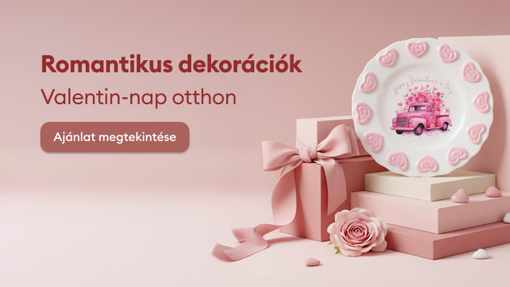 Romantikus dekorációk Valentin-napra otthon. Ajánlat megtekintése és inspiráció szerelmes hangulatú asztaldíszekhez és ajándékötletekhez. Fedezd fel a különleges Valentin-napi kollekciót, amely tökéletessé teszi az ünnepi atmoszférát!