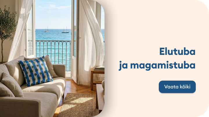 Inspiratsioon elutoa ja magamistoa sisustamiseks, luues mugava ja rahuliku koduse õhkkonna