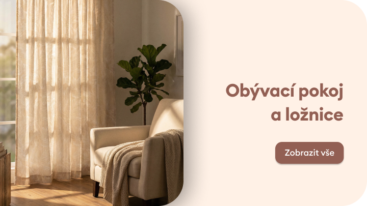 Inspirace pro zařízení obývacího pokoje a ložnice, která pomáhá vybrat vhodné vybavení a dekorace pro domácnost.