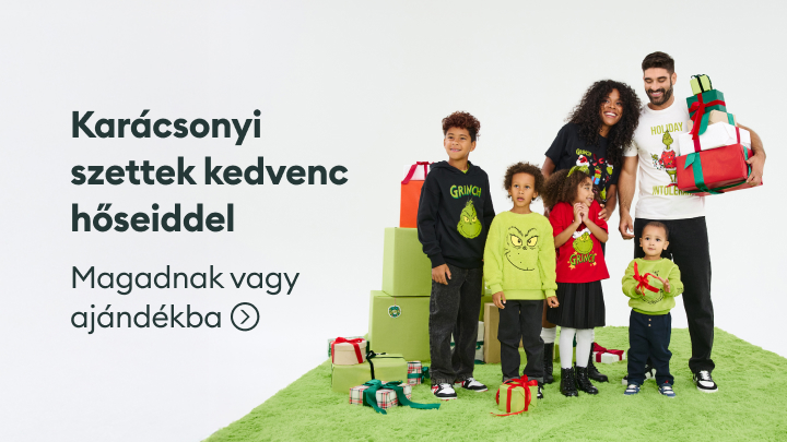 Karácsonyi szettek kedvenc hőseiddel – tökéletes választás magadnak vagy ajándékba. Családi hangulat, ünnepi színek és izgalmas ajándékötletek egy helyen. banner