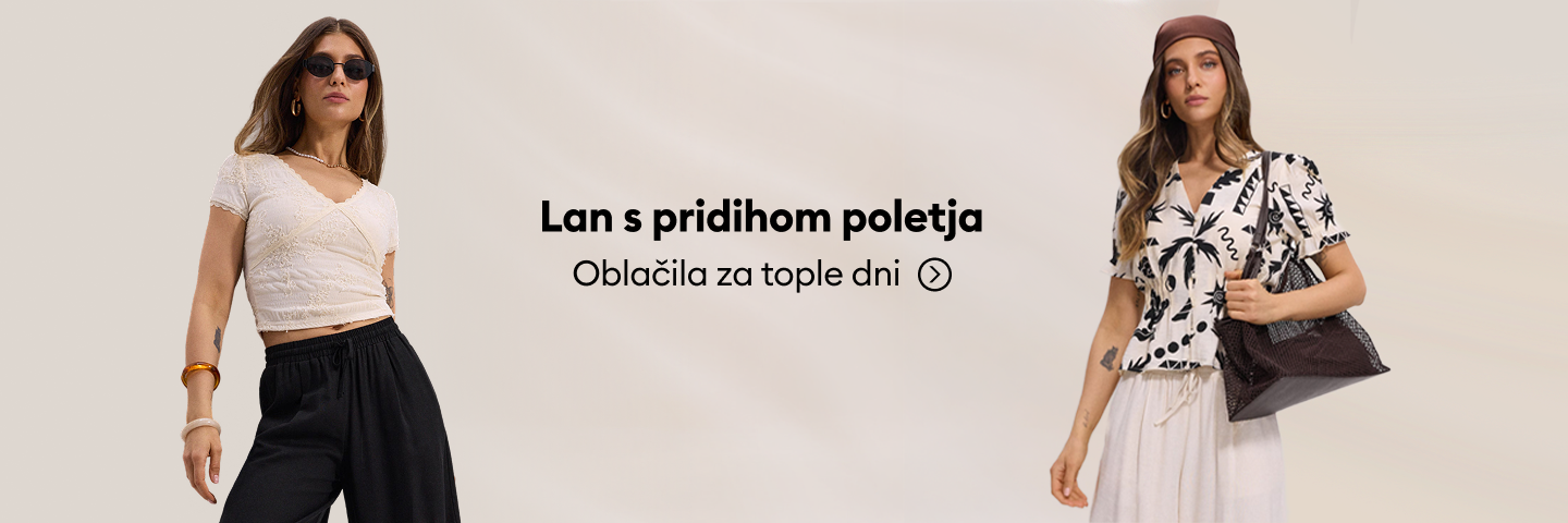 Poletna lanena oblačila za tople dni v sproščenem in elegantnem slogu za ženske