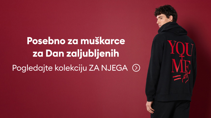 Posebna ponuda za muškarce povodom Dana zaljubljenih. Poziv za pregled kolekcije ZA NJEGA, savršene za ovaj poseban trenutak.