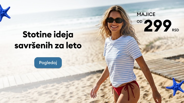 Letnja ponuda majica za žene uz inspiraciju za sezonske kombinacije i povoljnu kupovinu.