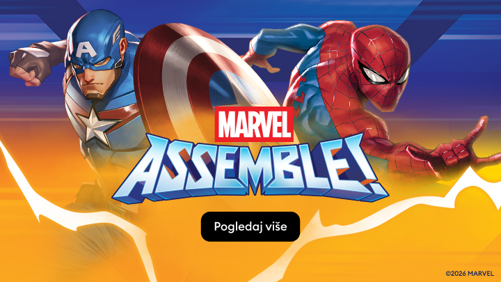 Promociski wobraz za Marvel Assemble, kotryž hru abo akciju z wuměłnymi superherojemi prezentuje a wužiwarske zainteresowanje za wobsah wubudźuje.