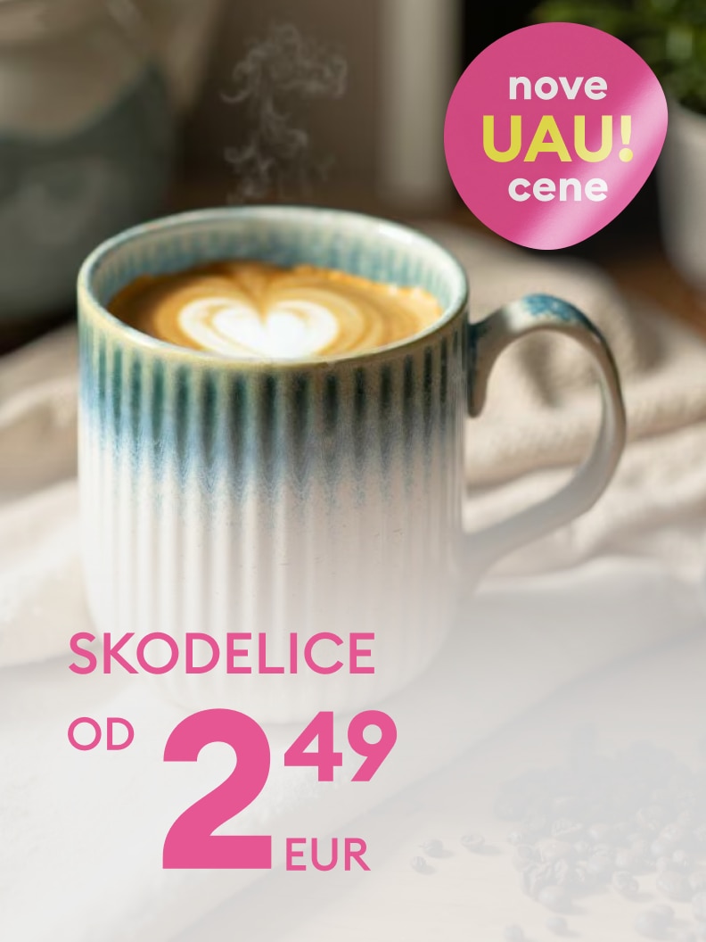 Promocja na kubki. Cena już od 9,99 zł. Hasło promocyjne: „Nowe WOW ceny!” Idealna okazja, by wzbogacić swoją kuchnię o nowy ulubiony kubek.