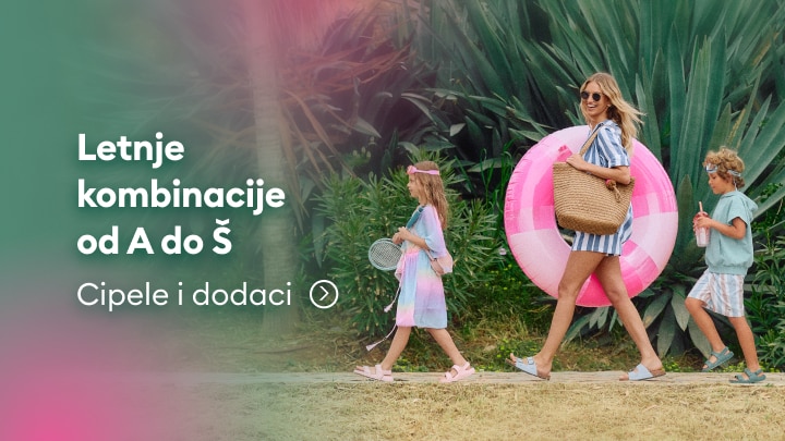 Porodična ponuda odeće i dodataka za plažu za letnji odmor i boravak na moru po povoljnoj ceni