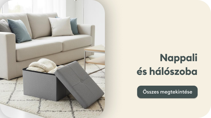 Nappali és hálószoba bútorok és kiegészítők. Kényelmes kanapé, praktikus tároló és stílusos berendezés egy modern otthonhoz. Fedezze fel az összes terméket a linkre kattintva.