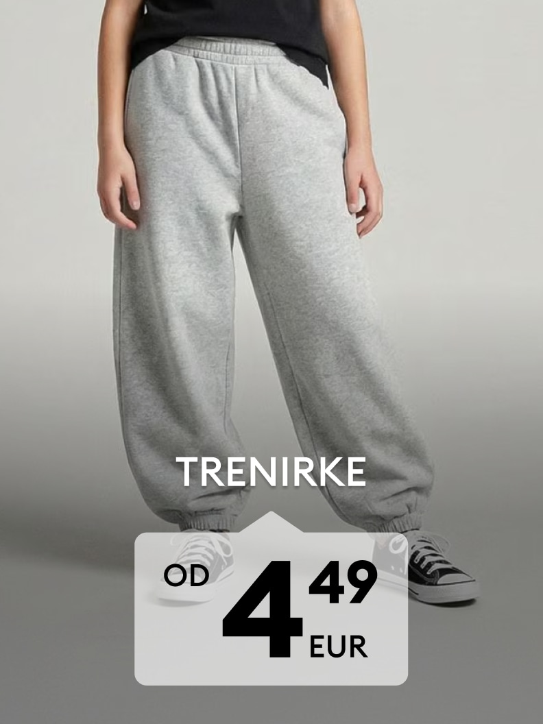 Ženske trenirke za sproščen in udoben vsakdanji videz po ceni od 4,49 EUR