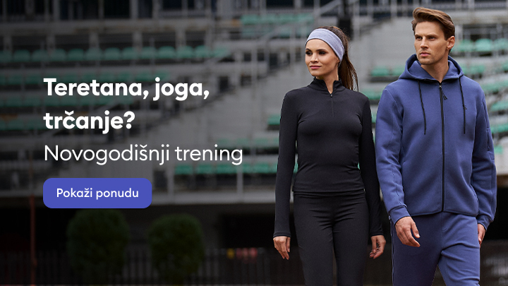 Teretana, joga ili trčanje? Pridružite se novogodišnjem treningu i otkrijte sjajne ponude za aktivan početak godine. Pritisnite gumb "Pokaži ponudu" za više informacija i motivaciju za zdraviji život.