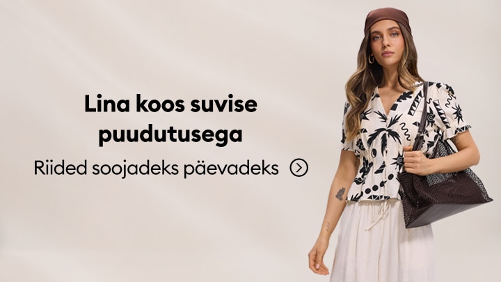 Tüdruk basseini ääres ujumismadratsiga, reklaamides rannatarvikuid ja veemänguasju suviseks puhkuseks