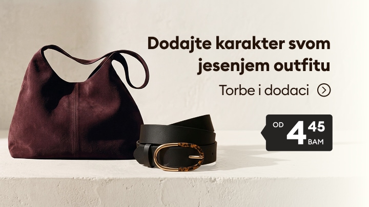 Promocija torbi i modnih dodataka za upotpunjavanje jesenjeg outfita po pristupačnoj cijeni