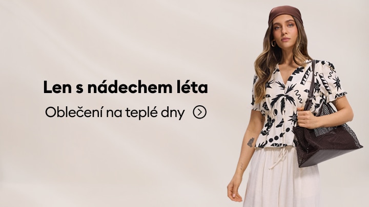 Dámské lněné oblečení na teplé letní dny v lehkém a vzdušném stylu