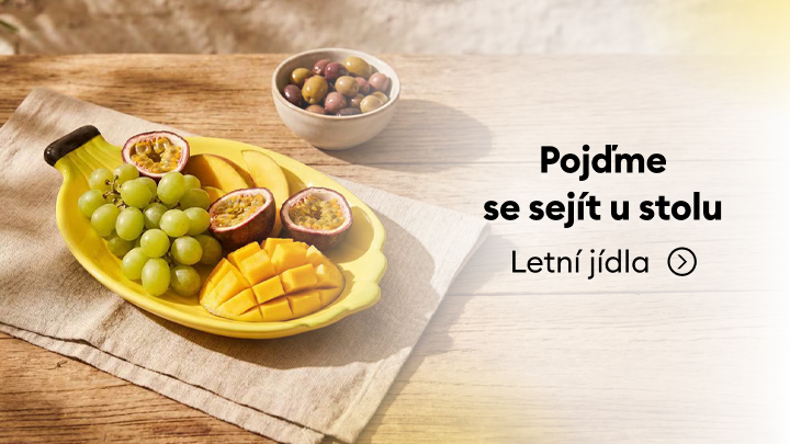 Pozvánka k letnímu stolování a inspiraci pro lehká jídla ke sdílení a společnému setkání u stolu.