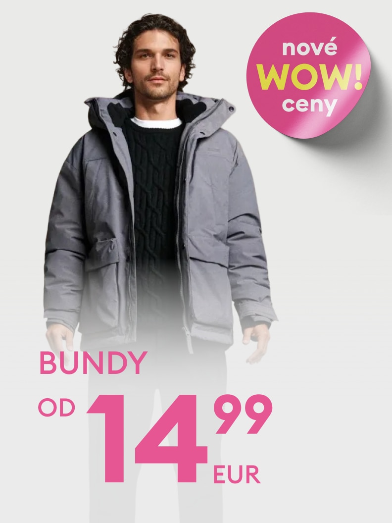 Bundy za výhodnú cenu od 14,99 EUR. Akcia s označením „nové WOW ceny“ je teraz dostupná. Skvelá ponuka na praktické a štýlové zimné oblečenie.