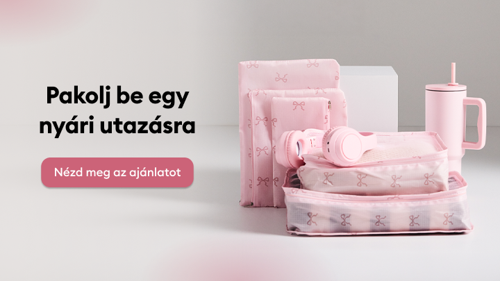 Nyári utazáshoz ajánlott csomagolási kiegészítők bemutatása, amelyek megkönnyítik a rendszerezett és kényelmes pakolást.