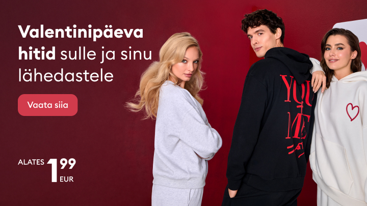 Sõbrapäeva hitt-tooted sinule ja sinu lähedastele. Valitud tooted hindadega alates 1,99 eurot. Leia oma lemmikud ja tutvu pakkumistega siin!