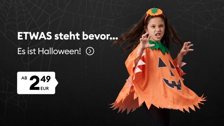 Halloween-Kostüme für Kinder zu günstigen Preisen entdecken, ideal für Verkleidungspartys und Halloween-Feiern