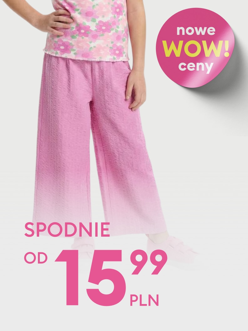 Promocja spodni dla dzieci z atrakcyjną ceną, informująca o aktualnej ofercie i zachęcająca do zakupu.