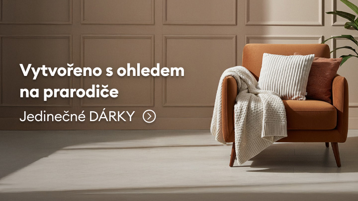 "Dárek inspirovaný pohodlím a péčí o prarodiče. Objevte jedinečné dárky, které potěší a přinesou radost. Klikněte a podívejte se na nabídku."