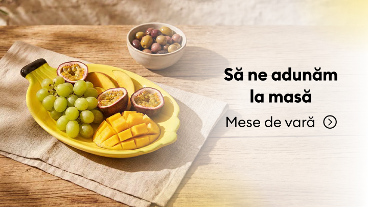Inspirație pentru mese de vară, încurajând adunarea la masă și savurarea mâncării proaspete împreună.