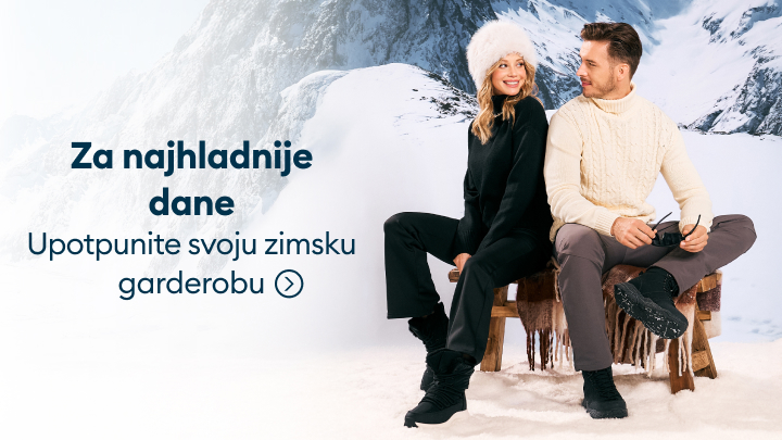 Za najhladnije dane, nadogradite svoju zimsku garderobu toplim i modernim komadima odjeće za zimu.