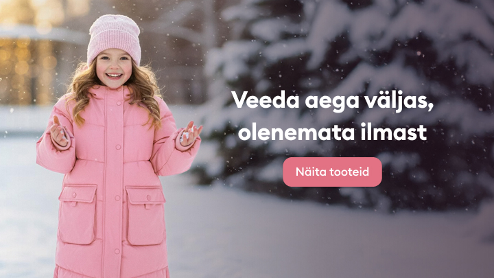 Veeda kvaliteetaega õues iga ilmaga. Leia sobivaid tooteid, mis hoiavad sind soojas ja mugavana. Kliki, et näha tootevalikut ning valmistuda hooajaks, olenemata ilmast.