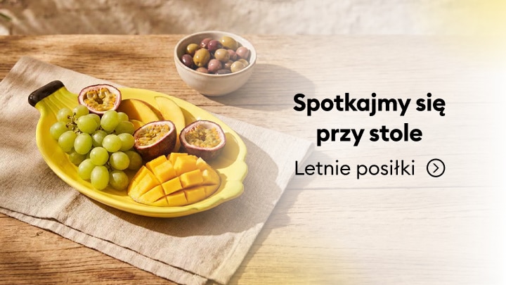 Zachęta do wspólnego spędzania czasu przy posiłku oraz odkrywania letnich propozycji kulinarnych.