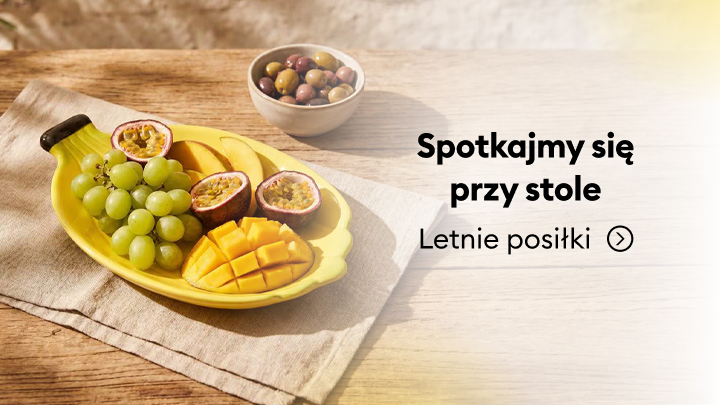 Zachęta do wspólnego spędzania czasu przy posiłku oraz odkrywania letnich propozycji kulinarnych.