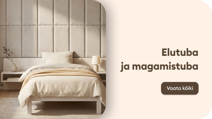 Elutoa ja magamistoa sisustuse ning mööbli valik hubase kodu kujundamiseks