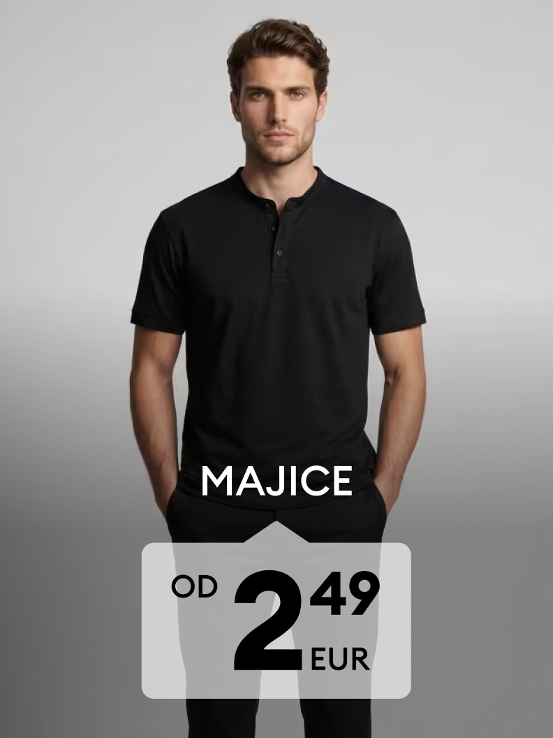 Muška majica kratkih rukava za svakodnevno nošenje, dostupna po cijeni od 2,49 EUR