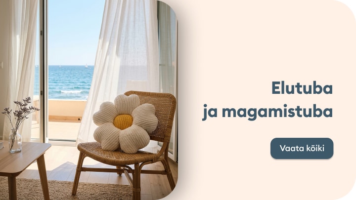 Elutoa ja magamistoa sisustuse ja mööbli kollektsioon hubase kodu loomiseks