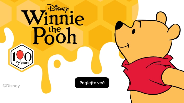 Propagácia kolekcie Disney Winnie the Pooh pri príležitosti 100. výročia postavičky Medvedík Pú￼
