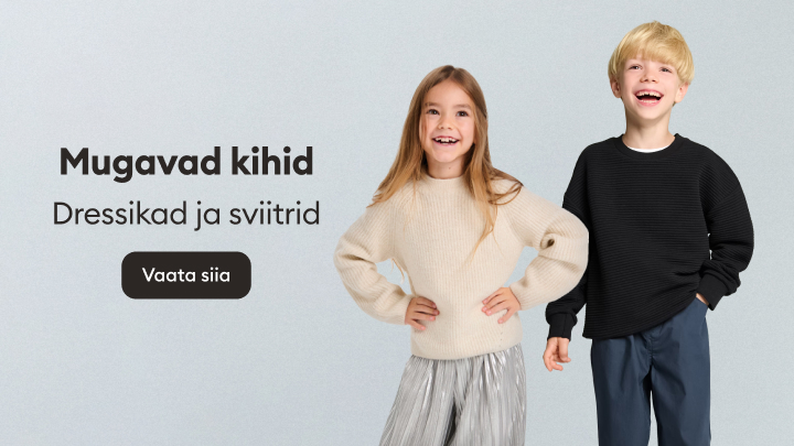 Mugavad ja stiilsed kihid lastele igapäevaseks kandmiseks. Dressid ja sviitrid sobivad suurepäraselt, pakkudes mugavust ja soojust. Vaata rohkem valikuid ja leia parimad riideesemed oma lapsele.