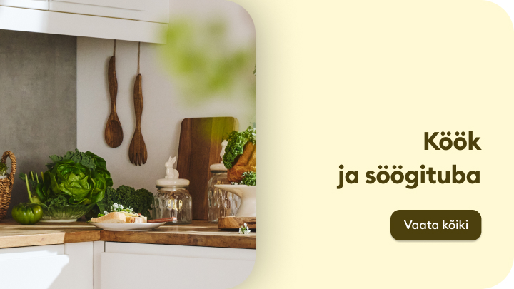 Kutsung avastama köögi ja söögitoa tooteid ning inspiratsiooni koduse toiduvalmistamise ja serveerimise jaoks.