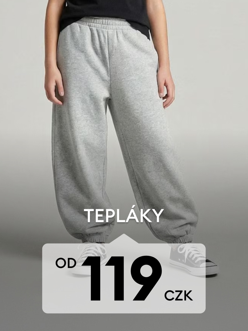 Dámské tepláky pro pohodlné volnočasové nošení za zvýhodněnou cenu od 119 CZK