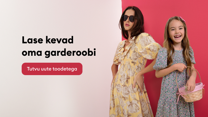 Kevadise rõivakollektsiooni tutvustus, mis innustab garderoobi värskendama ja avastama uusi naiste ja laste kleite.