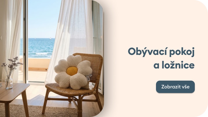Inspirace pro vybavení obývacího pokoje a ložnice s útulnými bytovými doplňky u moře