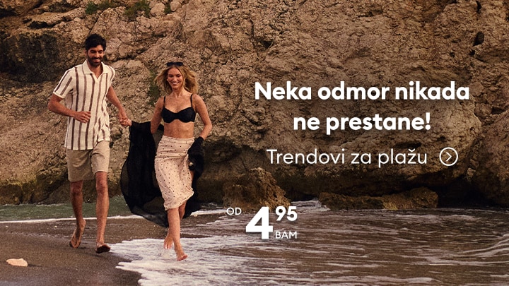 Ljetni trendovi za plažu uz laganu i modernu odjeću za odmor i šetnju uz more.