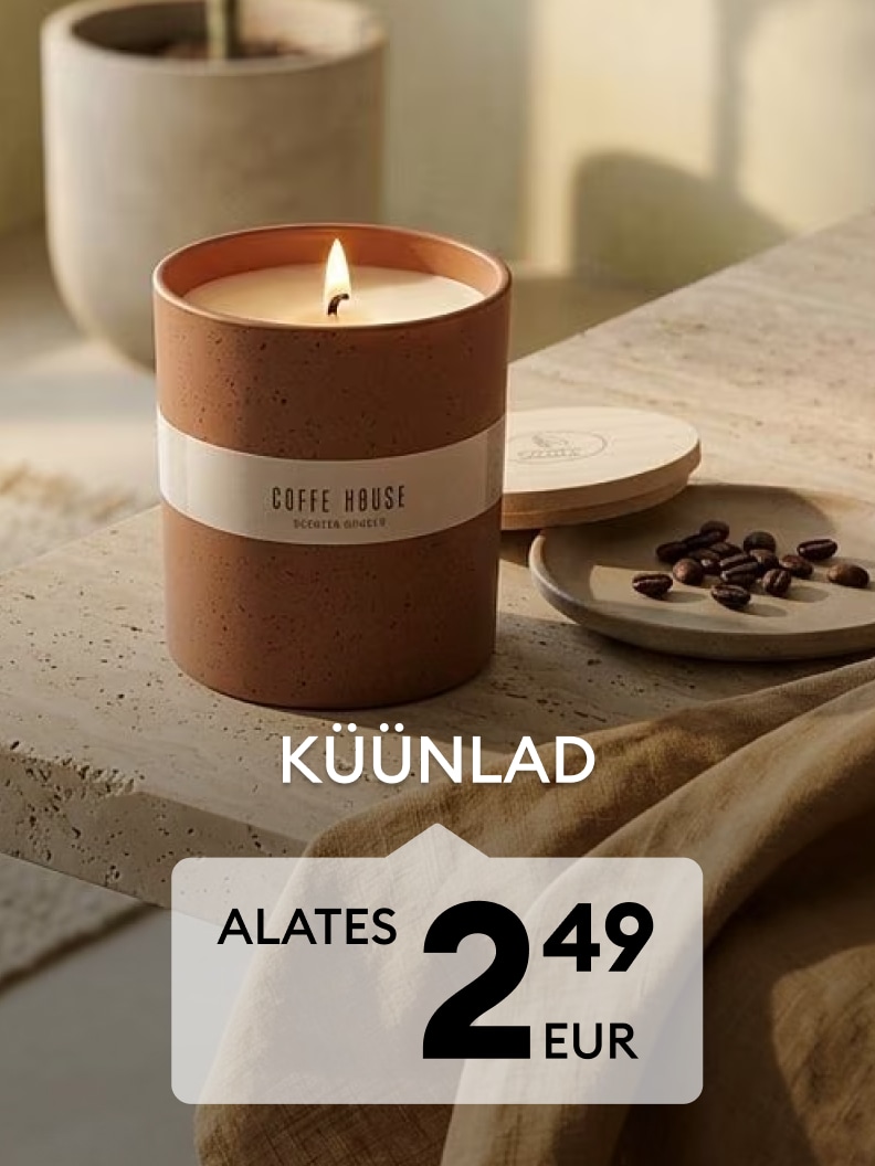 Lõhnaküünalde valik kodu hubase atmosfääri loomiseks alates 2,49 eurost