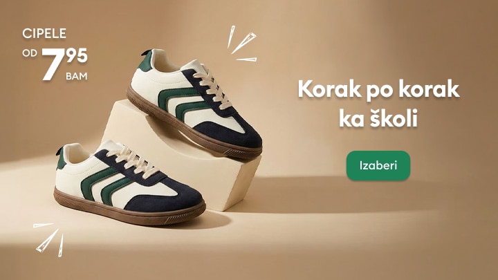 Promocija dječijih cipela za povratak u školu po sniženoj cijeni