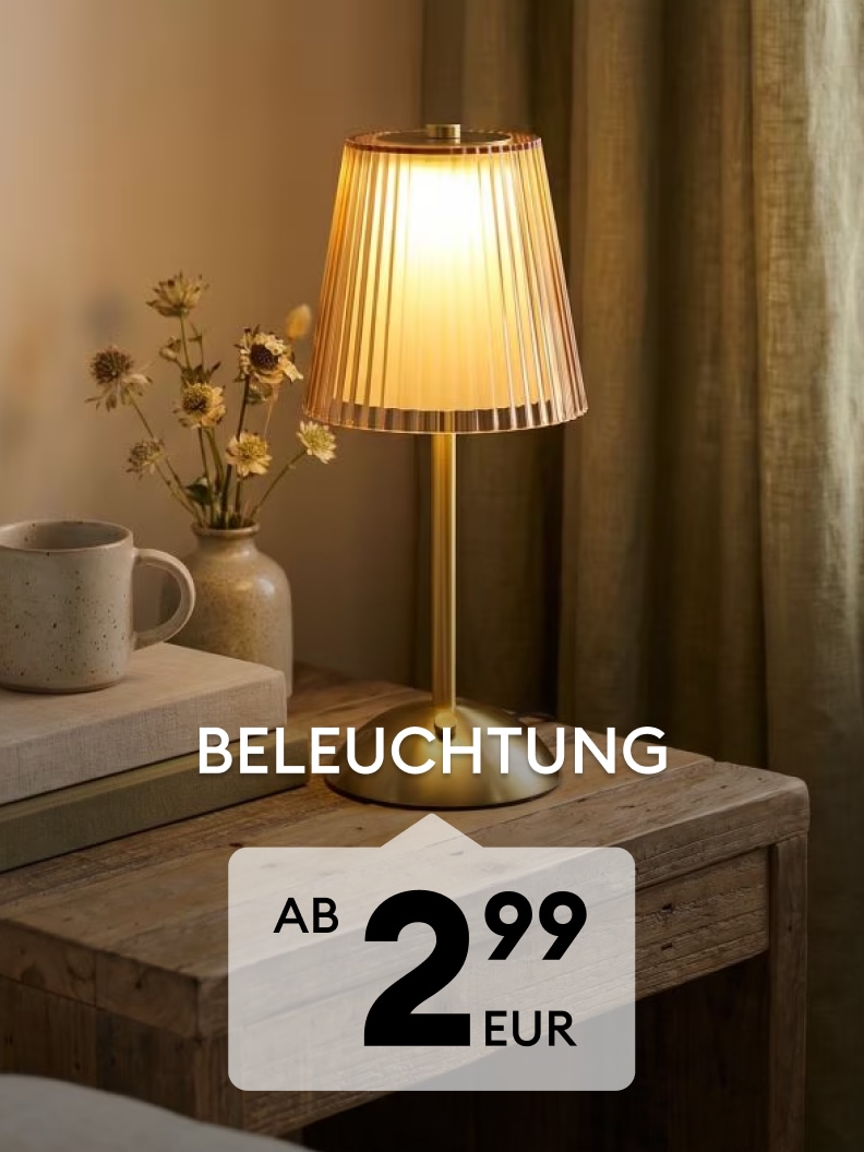 Dekorative Tischlampe für gemütliche Wohnraumbeleuchtung zu einem günstigen Einstiegspreis