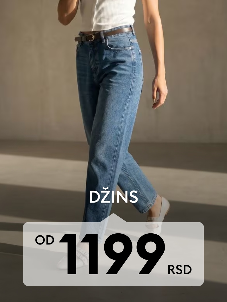 Ženske farmerke za svakodnevno nošenje po promotivnoj ceni od 1199 RSD