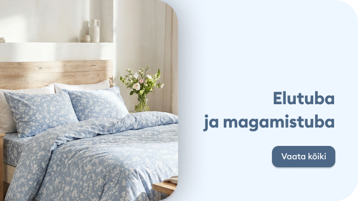 Kutse tutvuma elutoa ja magamistoa sisustuse ning kodutekstiilide kollektsiooniga, suunates kogu valikut avama.