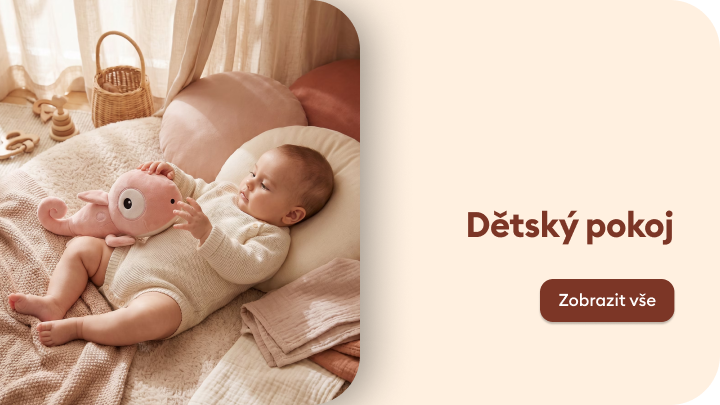 Ilustrace kategorie dětský pokoj – inspirace a produkty pro vybavení a dekorace pokoje pro miminka a děti.