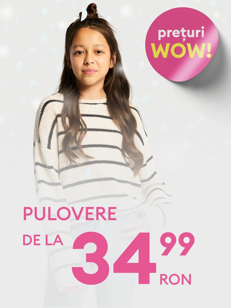 Promocja na swetry w nowej ofercie WOW ceny. Swetry dostępne od 29,99 złotych.