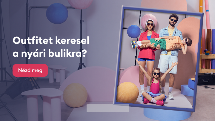 Inspiráció és vásárlásra ösztönzés nyári bulikhoz illő divatos szettek felfedezésére, fiatalok stílusos öltözékein keresztül.